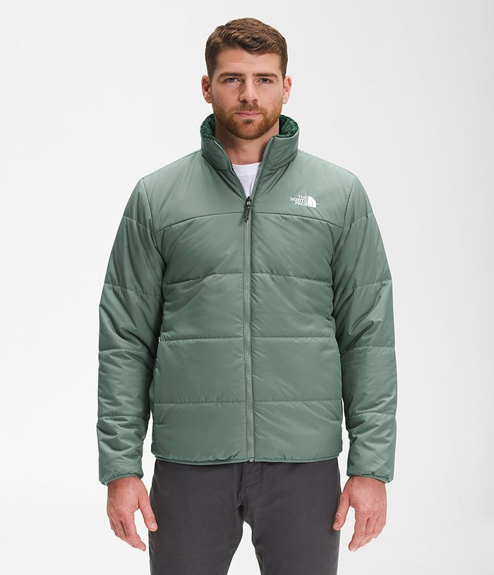 The North Face Mens Puffer Jacket Tower Peak 056KQCRUV - Green